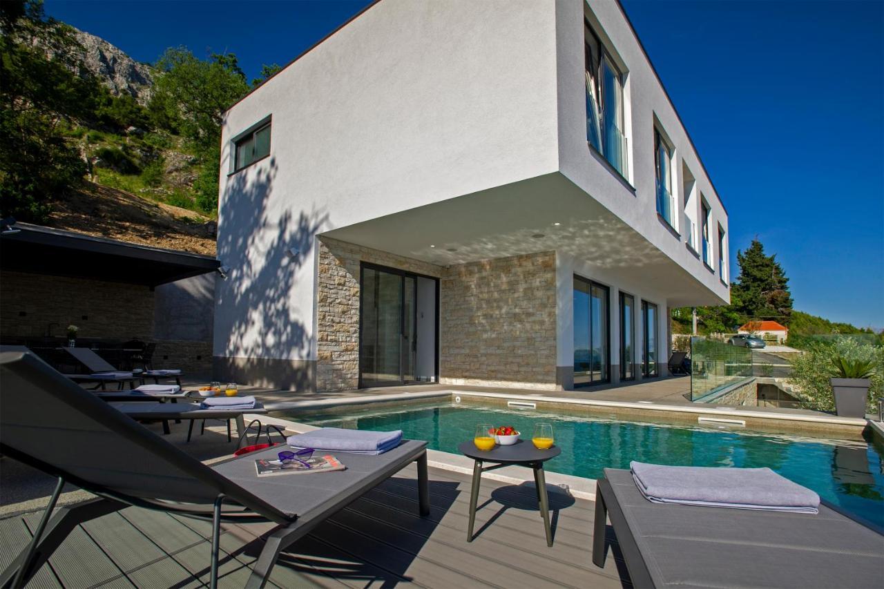 Villa Dispet With Heated Pool, Jacuzzi, Sauna And Cinema 塞莱纳 外观 照片